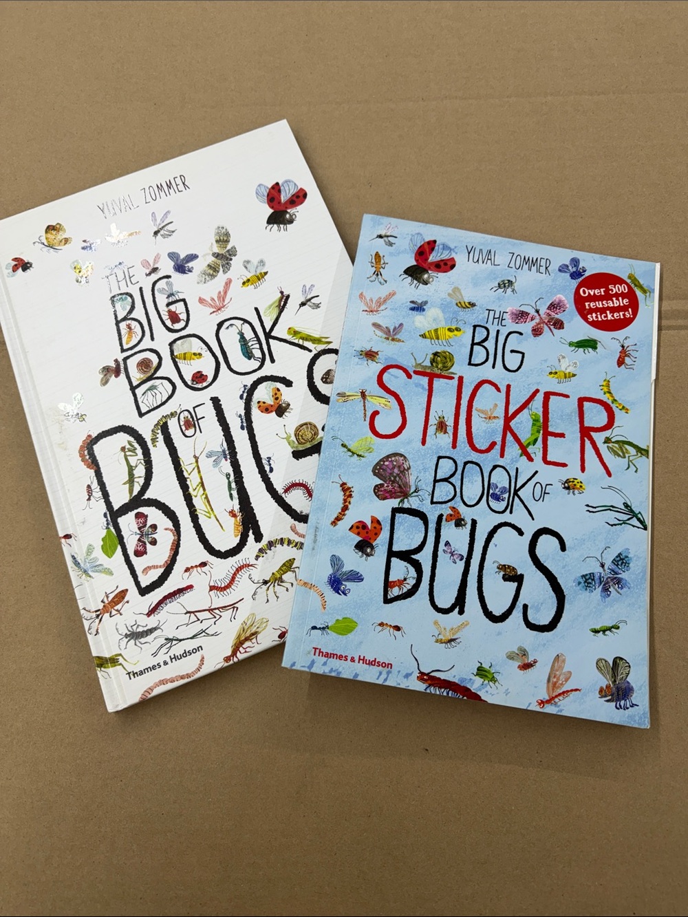 The Bog Book of Bugs & The Big Sticker Book of Bugs